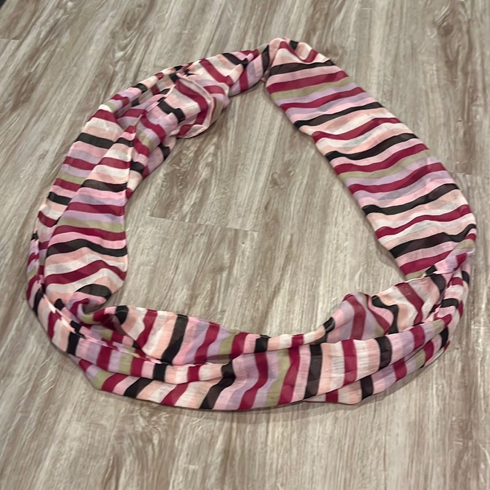 Striped scarf